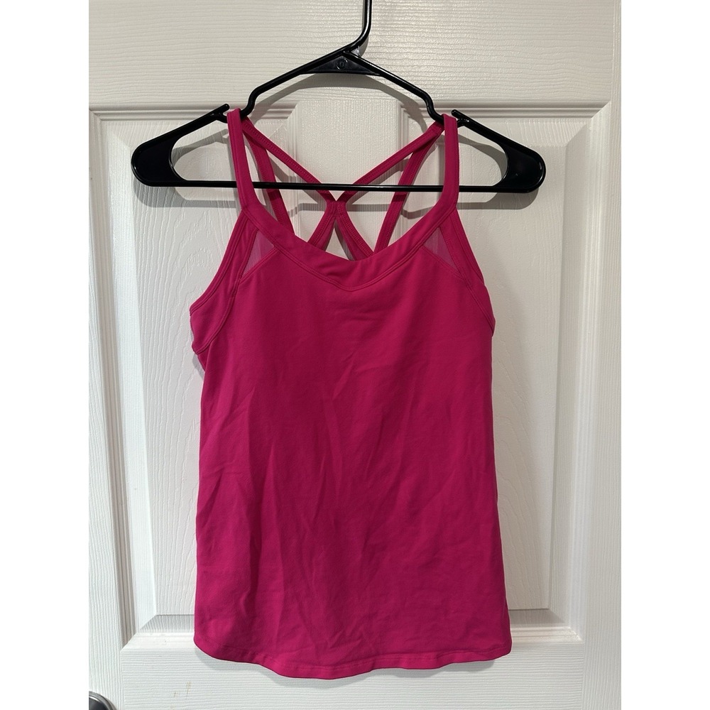 Lululemon Tank Top Hot Pink Size 6